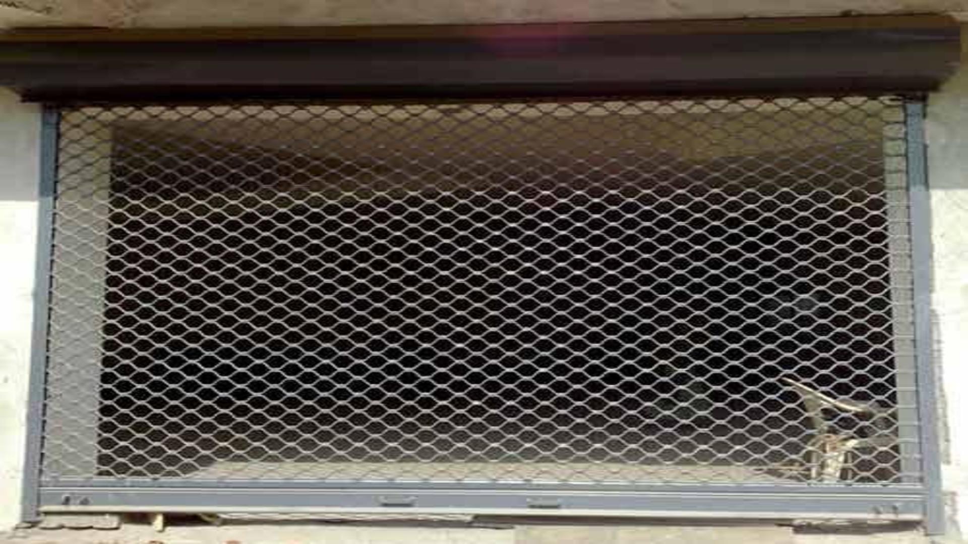Rolling Honycomb Grill Shutter